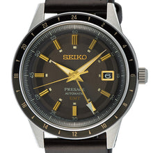 Load image into Gallery viewer, Seiko Presage &#39;Fume&#39; Road Trip GMT Watch - SSK013J1 - 40.8mm