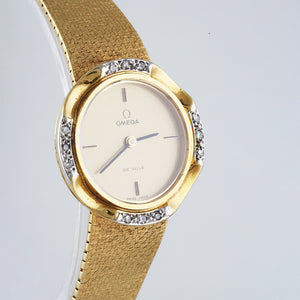 Vintage Diamond Omega De Ville Watch - Pre-owned - 26mm