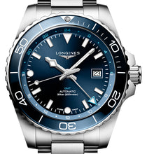 Load image into Gallery viewer, Longines HydroConquest GMT Watch - L38904966 - 43mm