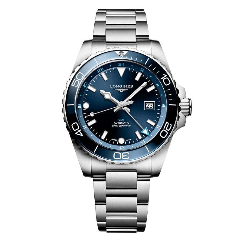 HydroConquest GMT Watch - L38904966 - 43mm