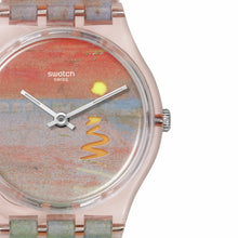 Load image into Gallery viewer, Swatch Turner&#39;s Scarlet Sunset Watch - SO28Z700C - 34mm