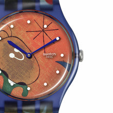Load image into Gallery viewer, Swatch Miro&#39;s Women &amp; Bird In The Moon Light Watch - SO29Z136C - 41mm
