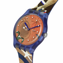 Load image into Gallery viewer, Swatch Miro&#39;s Women &amp; Bird In The Moon Light Watch - SO29Z136C - 41mm