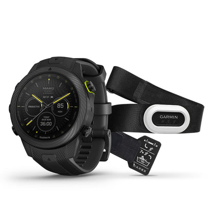 Athlete (Gen 2) Carbon Edition Smartwatch - 010-02722-11 - 46mm