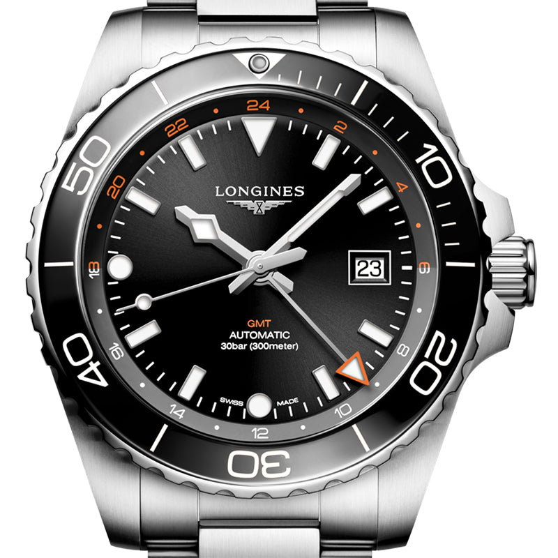 HydroConquest GMT Watch - L38904566 - 43mm