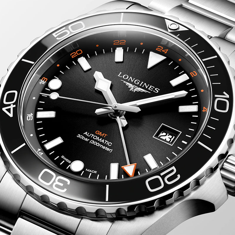 HydroConquest GMT Watch - L38904566 - 43mm