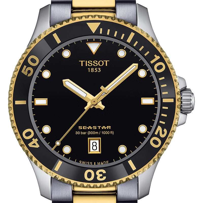 Tissot Seastar 1000 Watch - T1204102205100 - 40mm