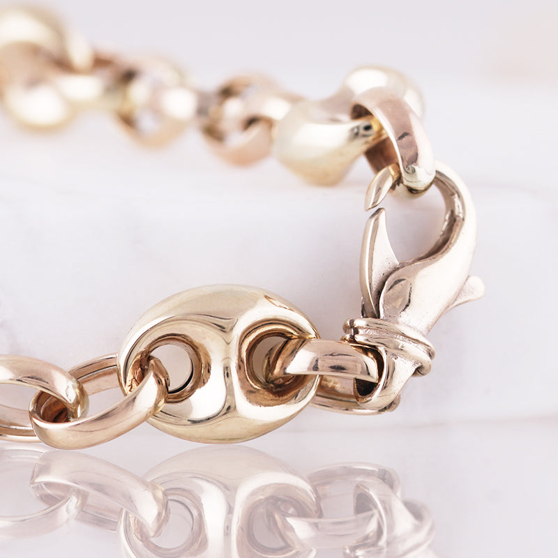 Belcher &amp; Marine Link Chain Bracelet