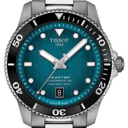 Tissot Seamaster 1000 Powermatic Watch - T1208071109100 - 40mm