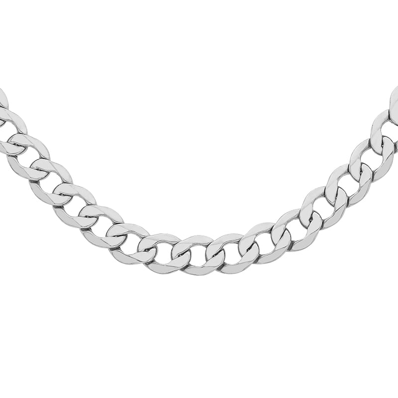 Diamond Cut Curb Chain Necklace 5.6mm