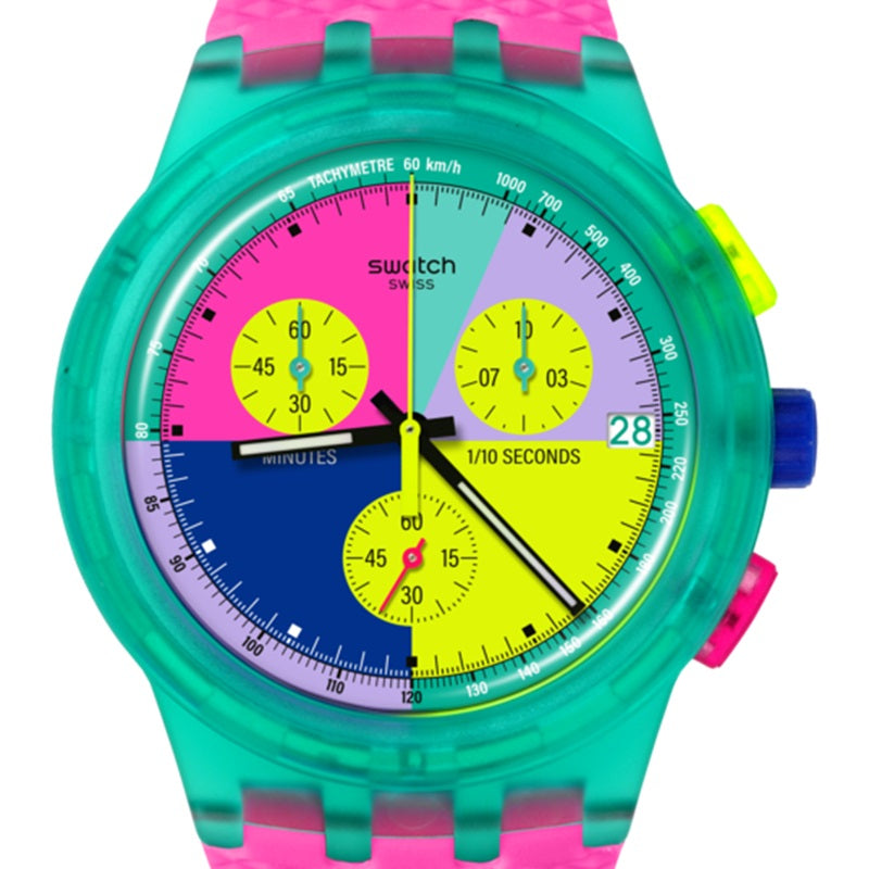 Swatch chrono flash arrow sale