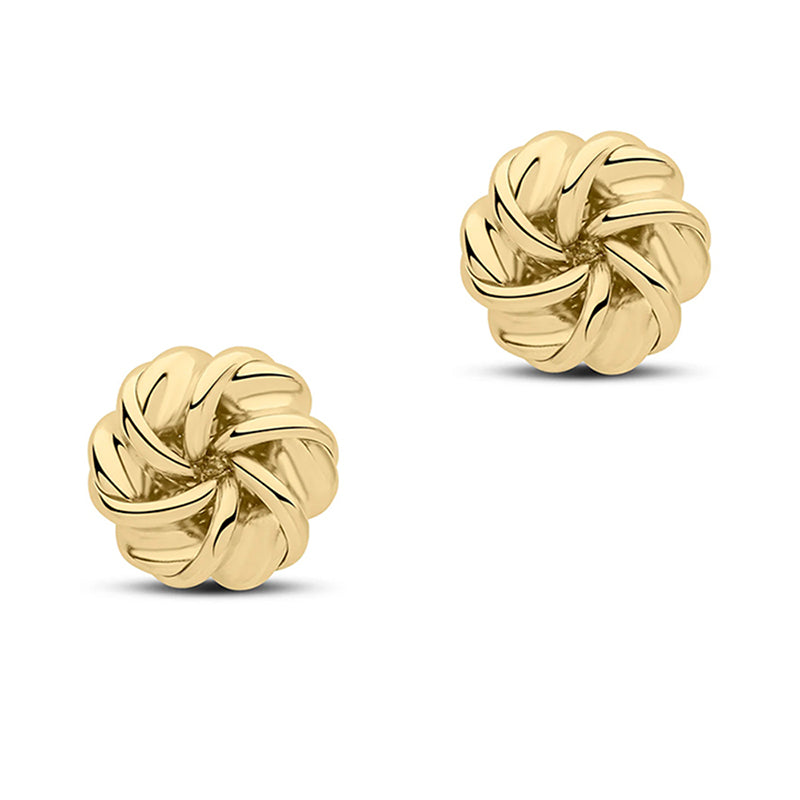 Twisted Knot Stud Earrings