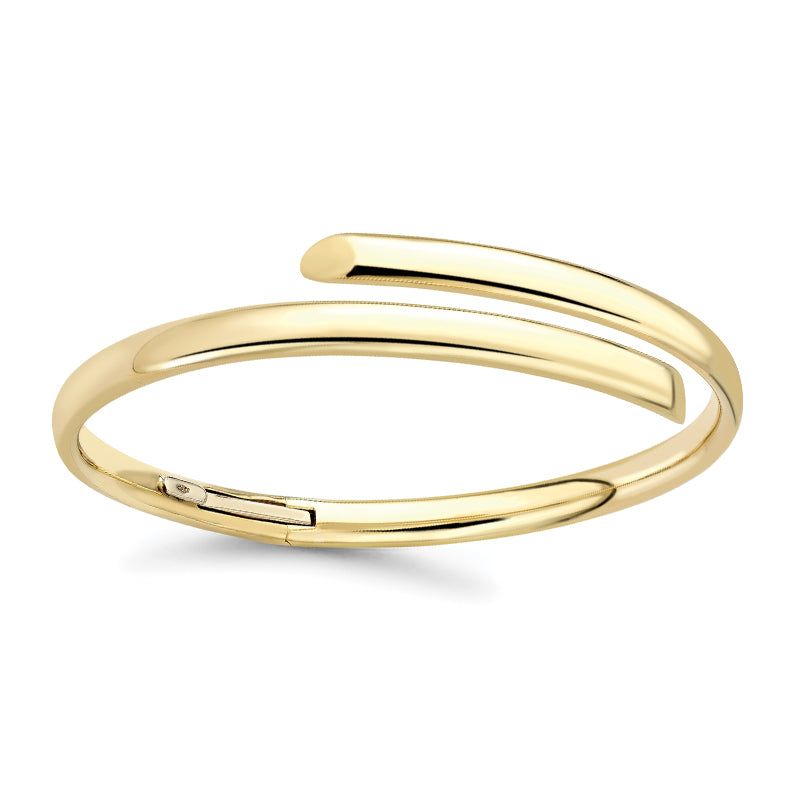 Oval Crossover Bangle