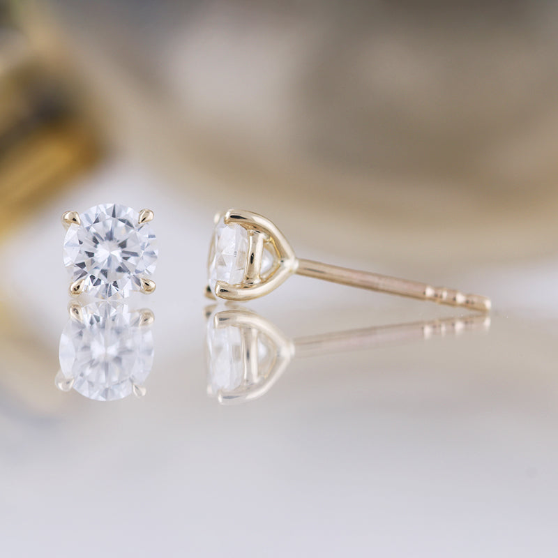 Diamond Solitaire Stud Earring 0.20ct