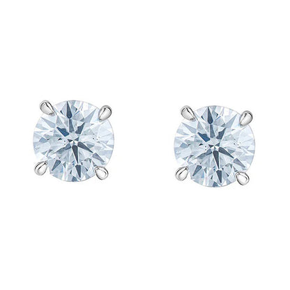 Diamond Solitaire Stud Earrings 0.20ct