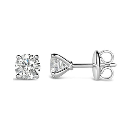 Diamond Solitaire Stud Earrings 3.00ct