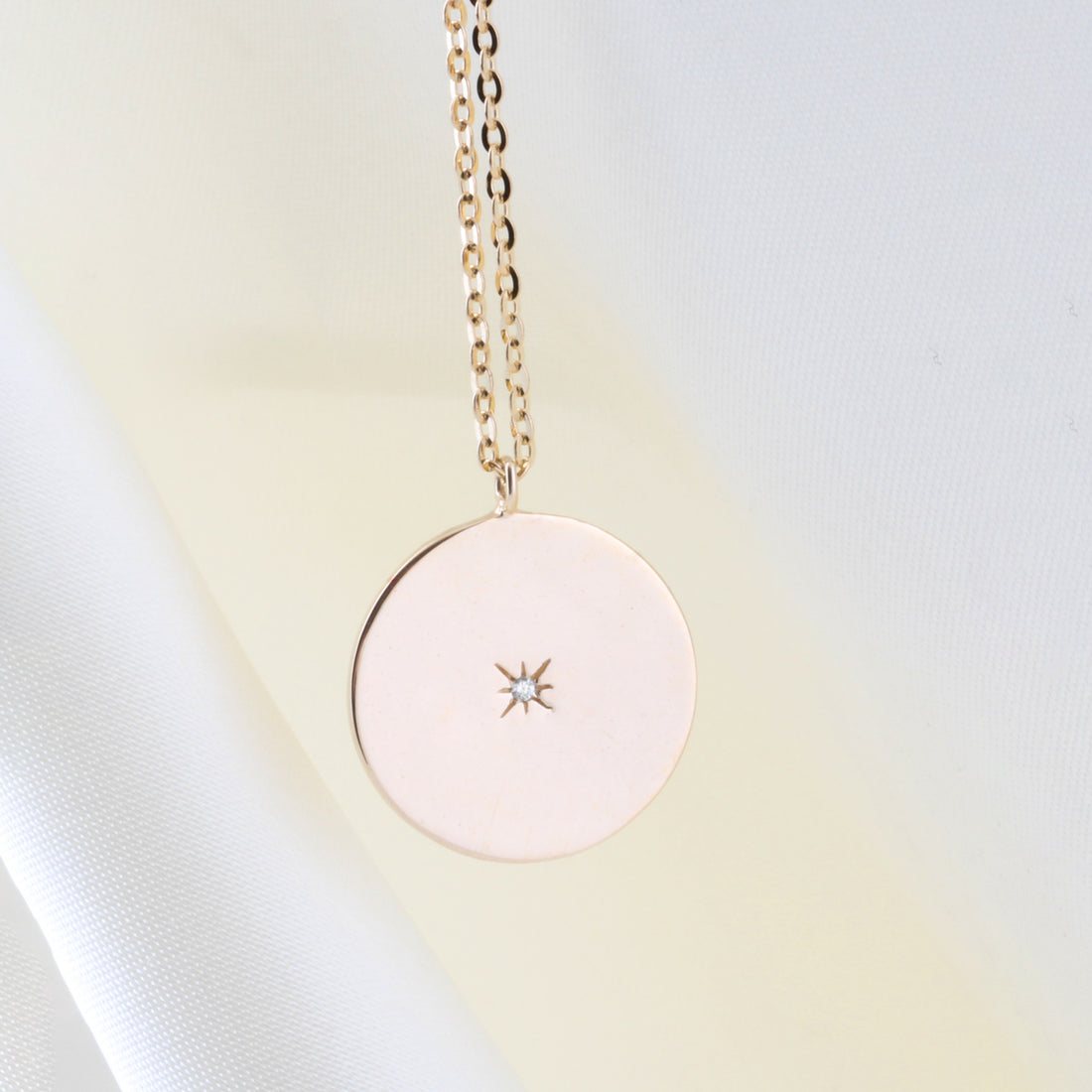 North Star Disc Pendant