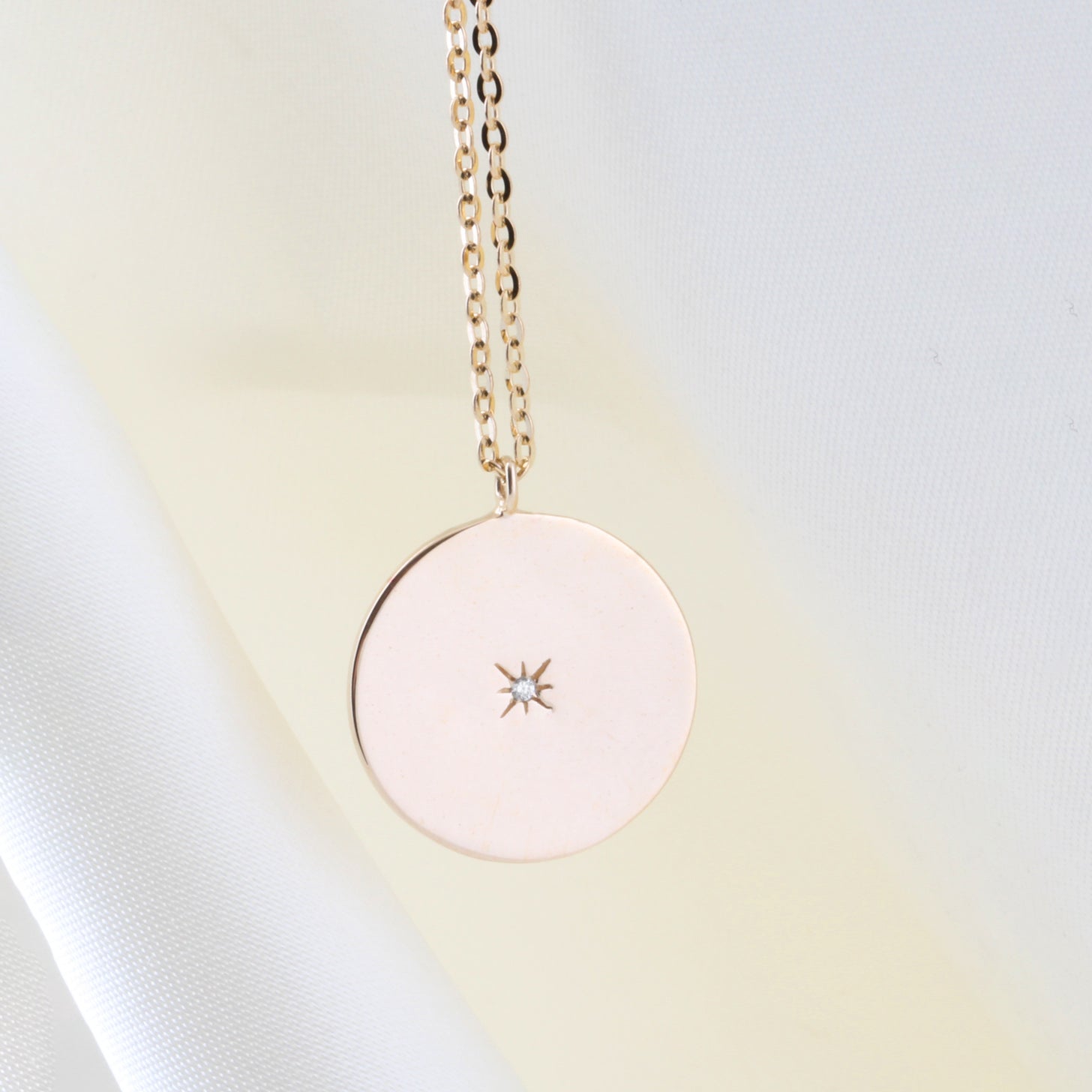 North Star Disc Pendant