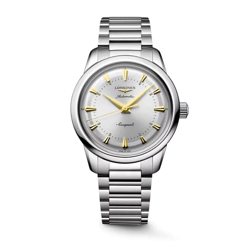 Conquest Heritage Silver Face Automatic L16494726 38mm