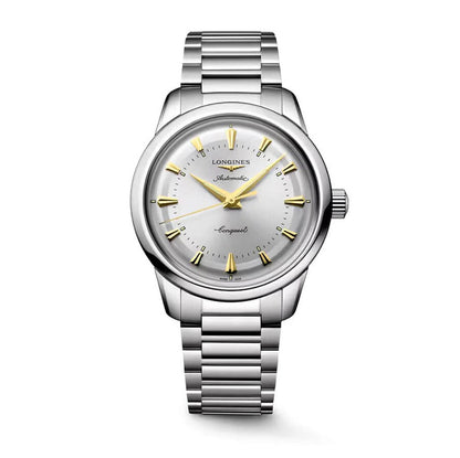Conquest Heritage Silver Face Automatic L16494726 38mm