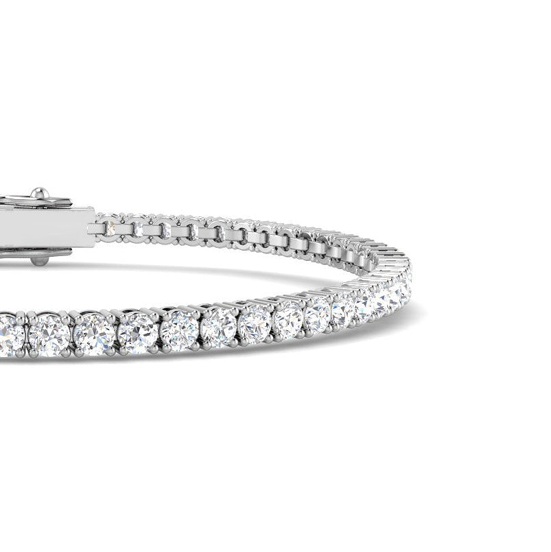 Round Brilliant Diamond Tennis Bracelet 4.00ct