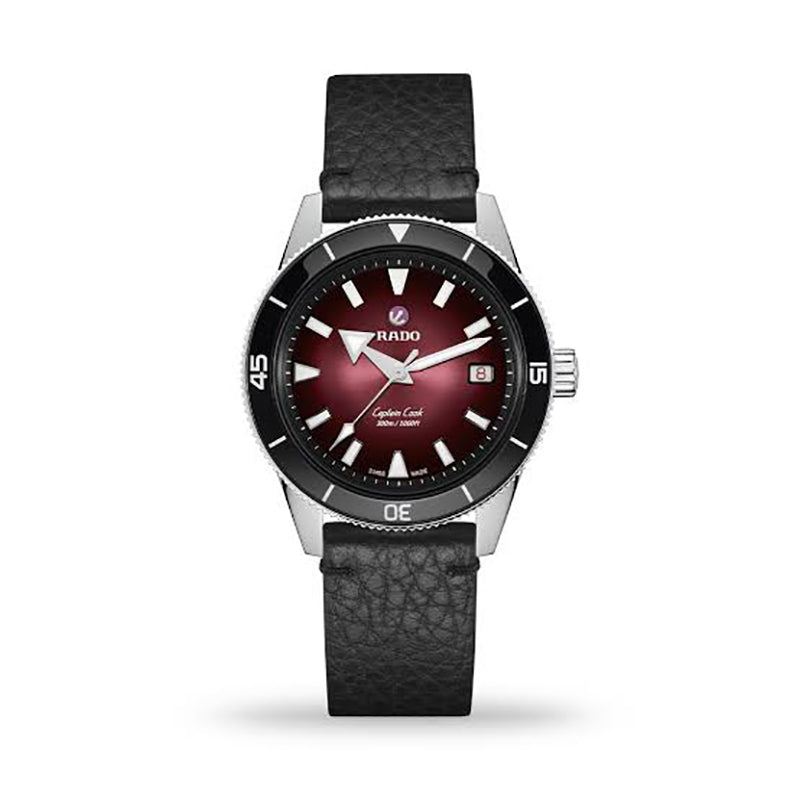 Captain Cook Automatic Burgundy Watch - R32223408 - 39mm