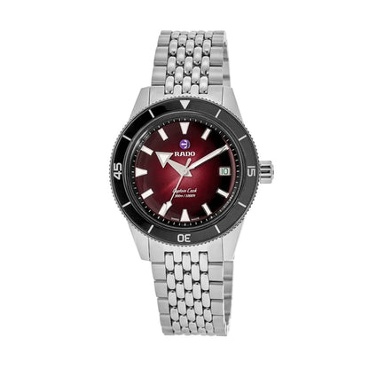 Captain Cook Automatic Burgundy Watch - R32223408 - 39mm
