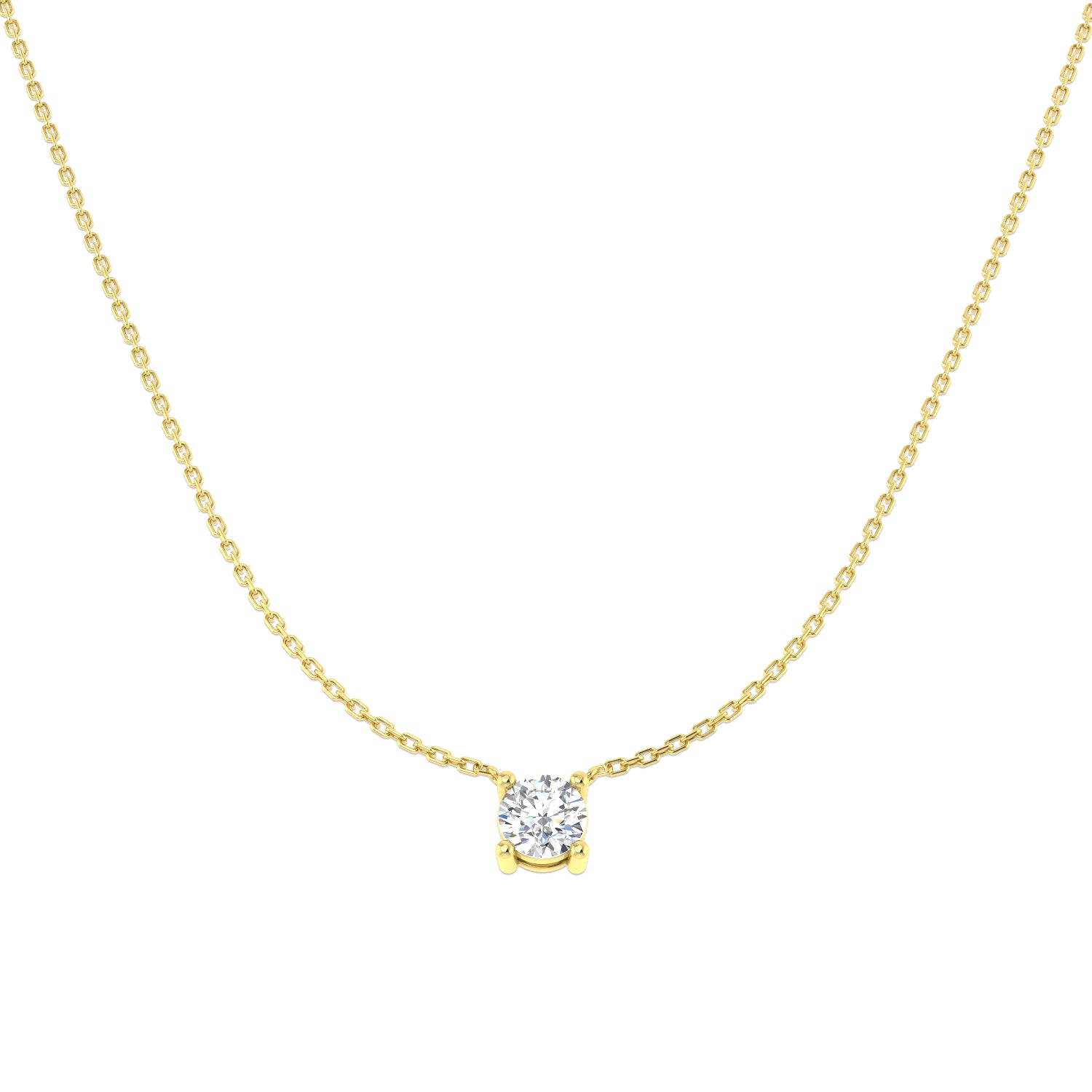 Round Brilliant Cut Diamond Pendant 0.72ct