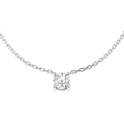 Round Brilliant Cut Diamond Pendant 0.51ct