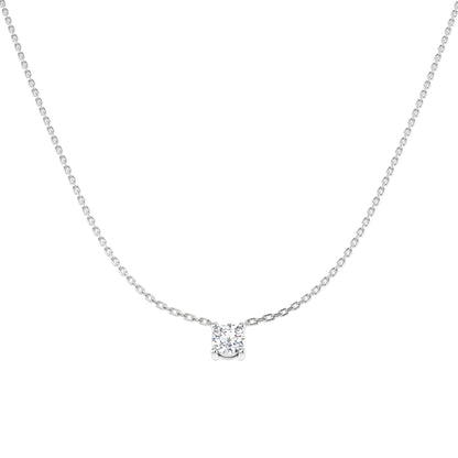 Round Brilliant Cut Diamond Pendant 0.51ct