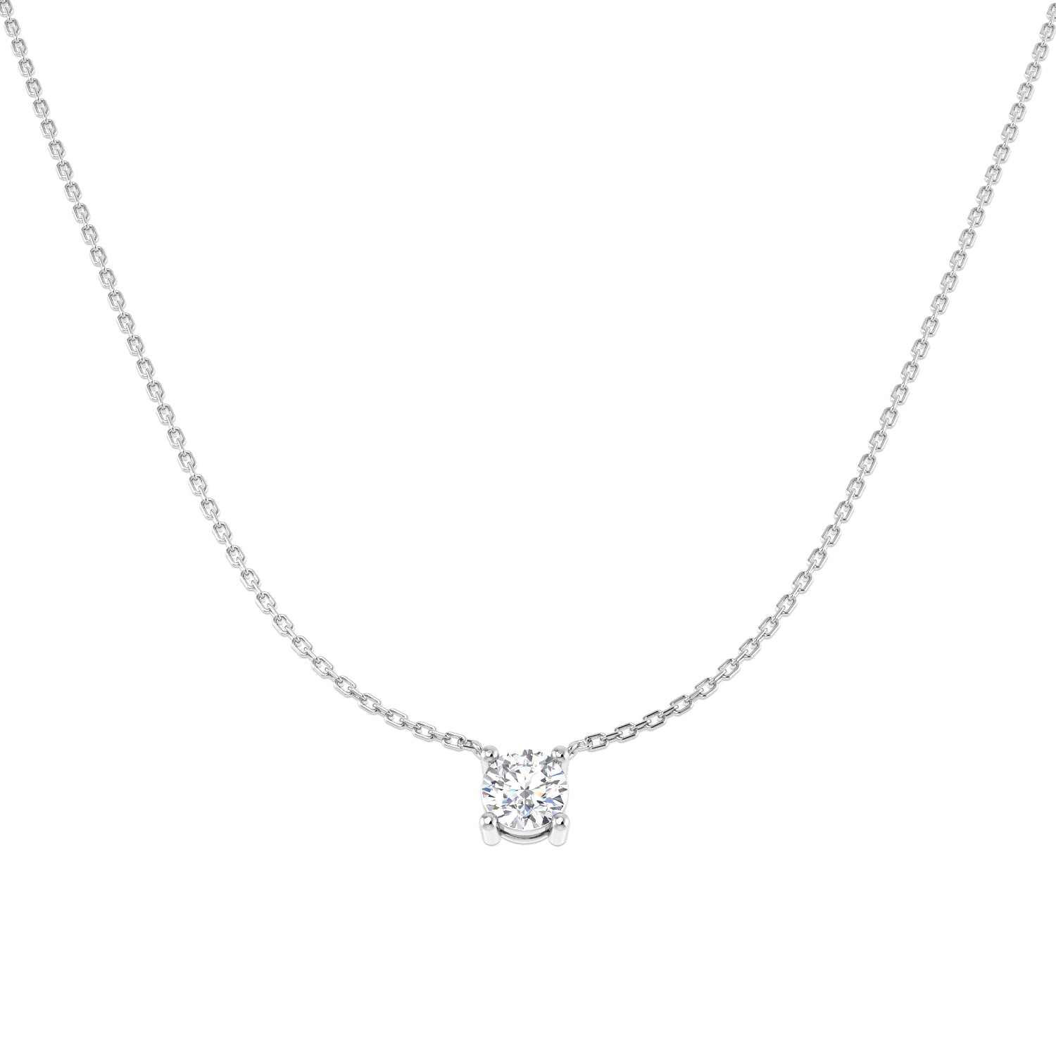 Round Brilliant Cut Diamond Pendant 0.72ct