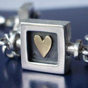 Alan Ardiff Heart of Gold Trio Bracelet