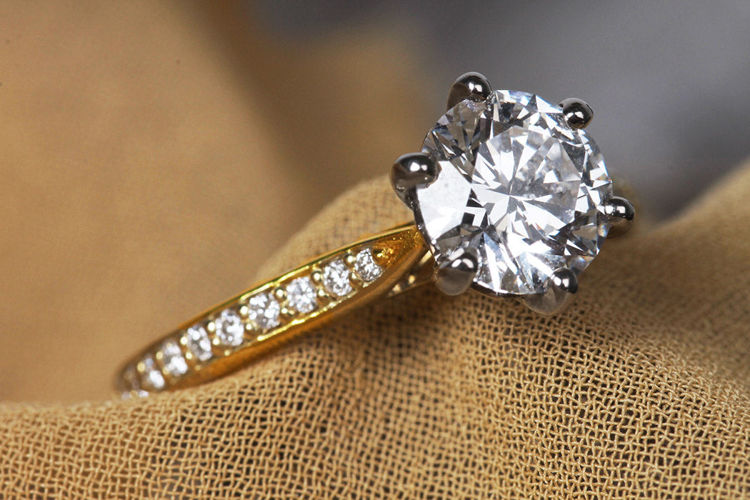 Lab Grown Diamond Rings Claws