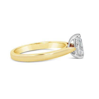 Pear Solitaire Engagement Ring 0.75ct - Laboratory Grown Diamond