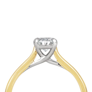 Oval Solitaire Engagement Ring 0.87ct - Laboratory Grown Diamond