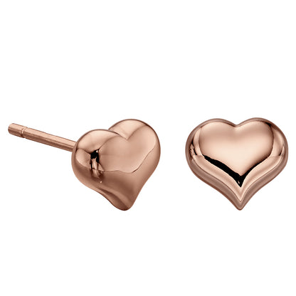 Emily Heart Stud Earrings