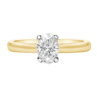 Oval Solitaire Diamond Engagement Ring - 1.30ct - Laboratory Grown Diamond