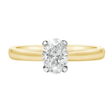 Load image into Gallery viewer, Oval Solitaire Diamond Engagement Ring - 1.30ct - Laboratory Grown Diamond