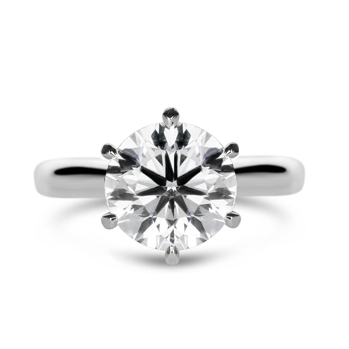 Rocks 6 Claw Round Brilliant Solitaire 1.80ct - Laboratory Grown Diamond