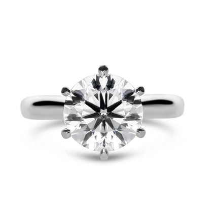 6 Claw Round Brilliant Solitaire 1.80ct