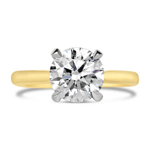 Rocks Diamond Solitaire Engagement Ring 2.40ct - Laboratory Grown Diamond