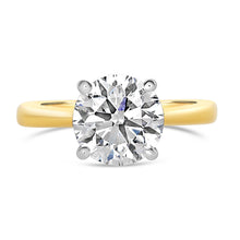 Load image into Gallery viewer, Rocks Diamond Solitaire Engagement Ring 3ct - Laboratory Grown Diamond