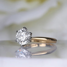 Load image into Gallery viewer, Rocks 6 Claw Round Brilliant Solitaire 2.10ct - Laboratory Grown Diamond