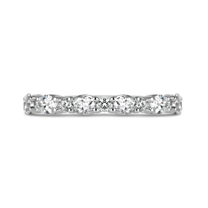 Oval &amp; Round Cut Multi Stone Diamond Ring