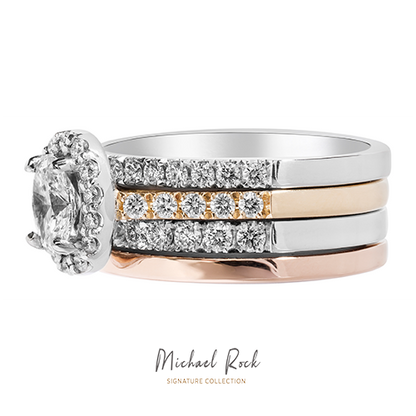 Michael Rock Signature Collection Yellow Gold Oval