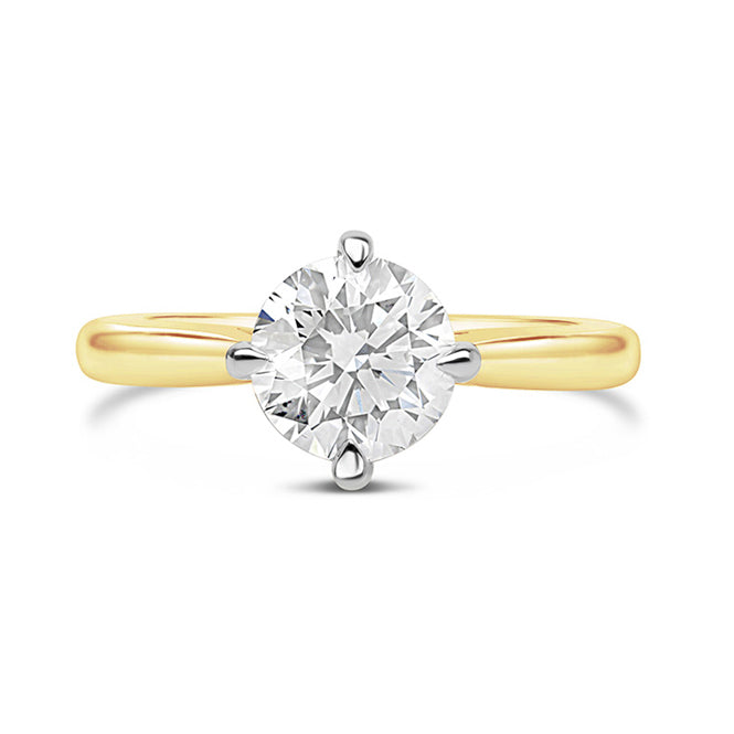 NSEW Solitaire Engagement Ring .79ct - Laboratory Grown Diamond