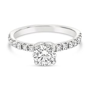 Solitaire Diamond Engagement Ring - 0.95ct