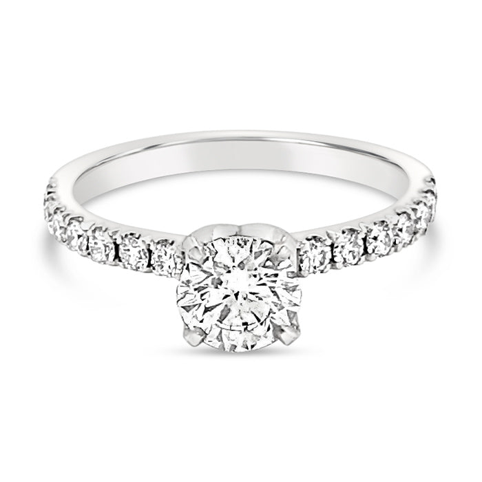 Solitaire Diamond Engagement Ring - 0.95ct