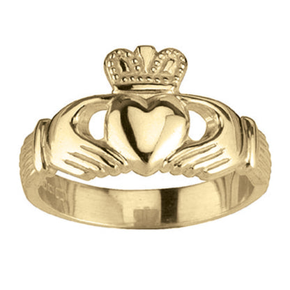 Rocks Claddagh Ring - 11mm