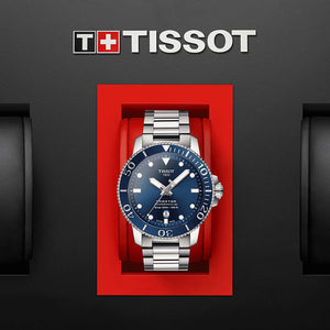 Tissot SeaStar 1000 Powermatic 80 Watch - T1204071104103 - 43mm